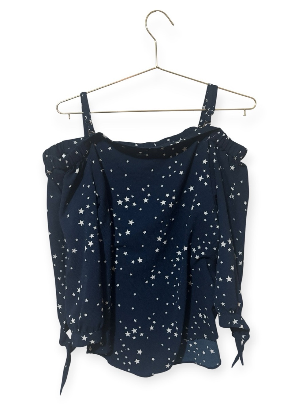 Ricki’s Star Print Off Shoulder Top Size 8
